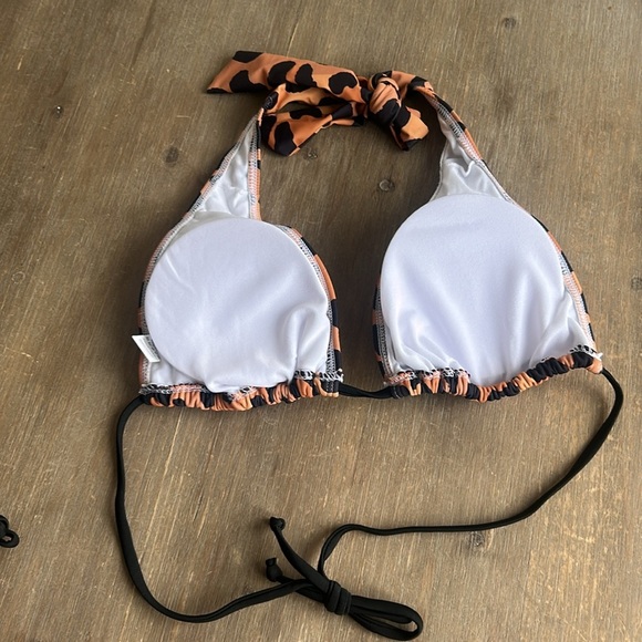 Animal Print Triangle Bikini Women’s Size XL - Picture 9 of 12